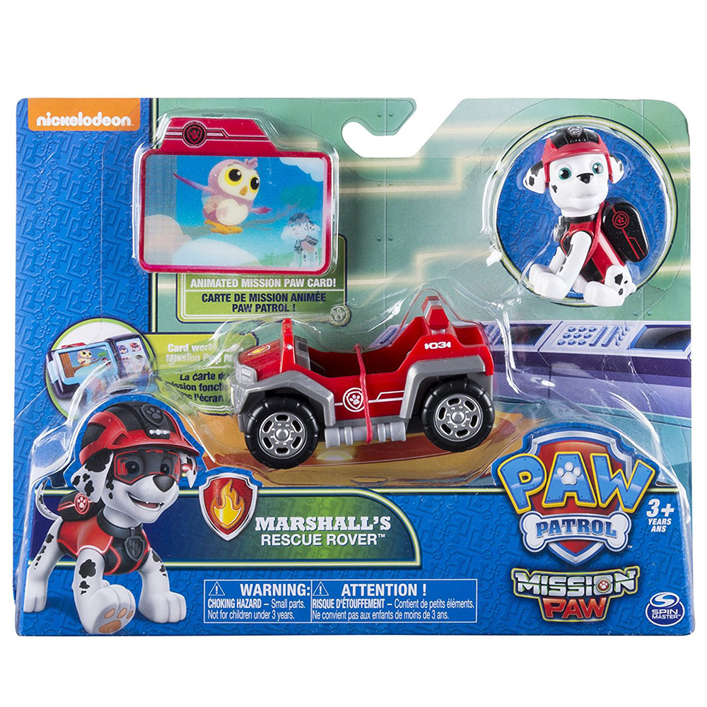 Paw Patrol Marshall Rescue Rover Özel Görev Aracı