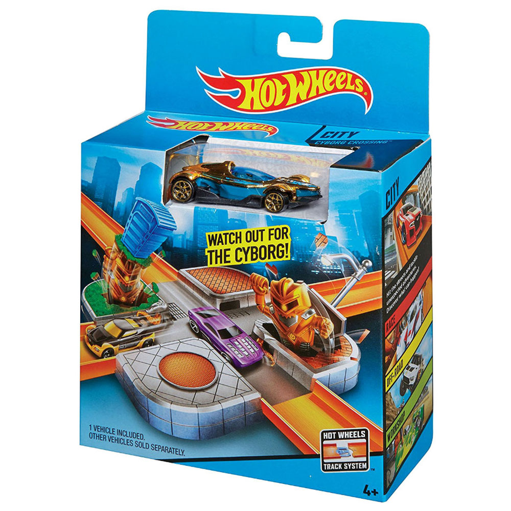 Hot Wheels Şehir Macerası Cyborg Crossing Oyun Seti