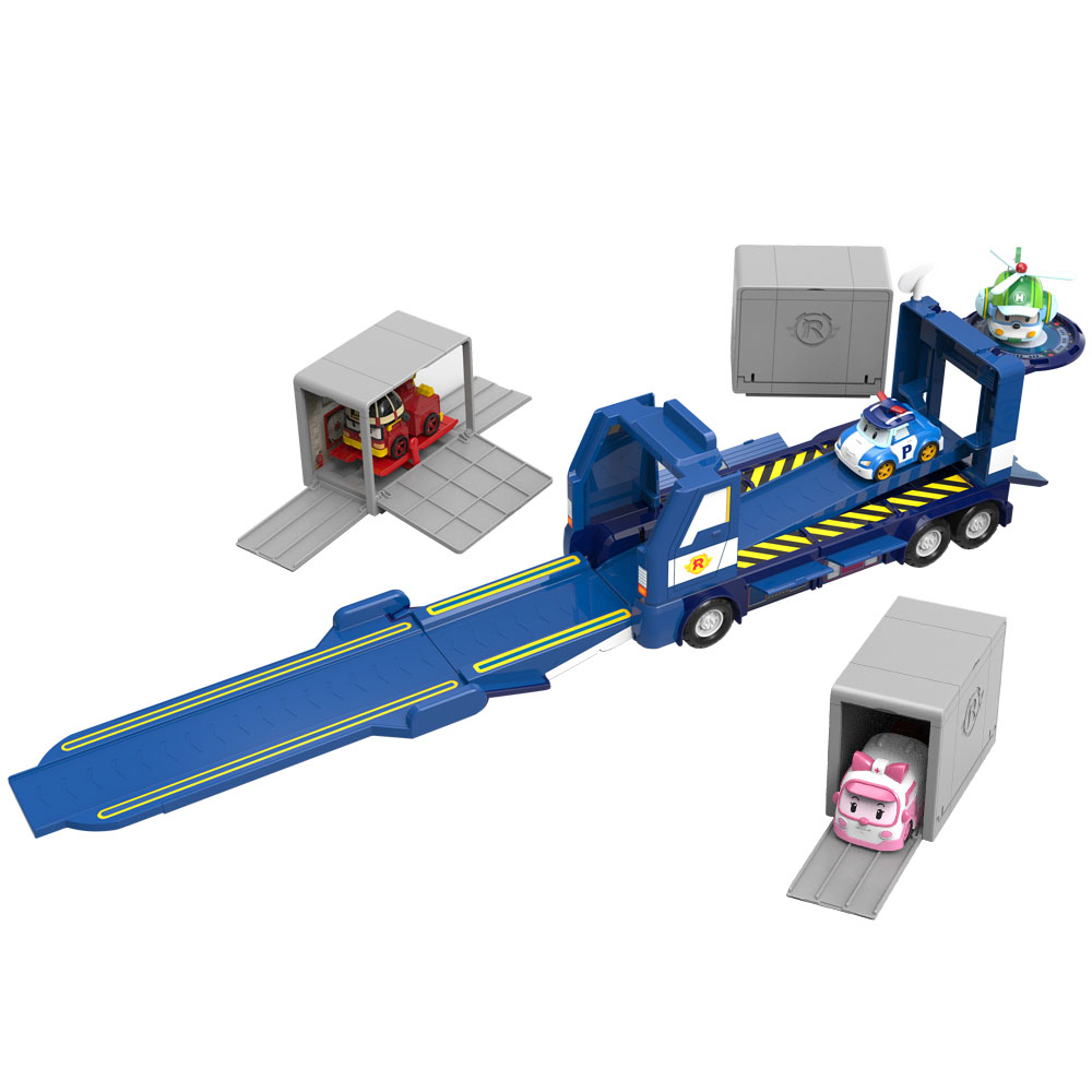 Robocar Poli Ana Merkez Mobil Araç Oyun Seti