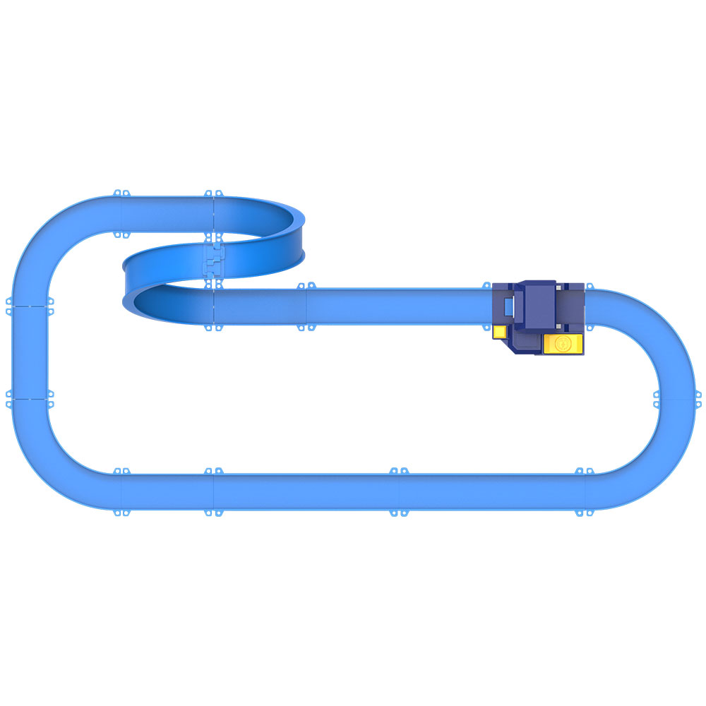 Robocar Poli Fırlatıcılı Yol Seti