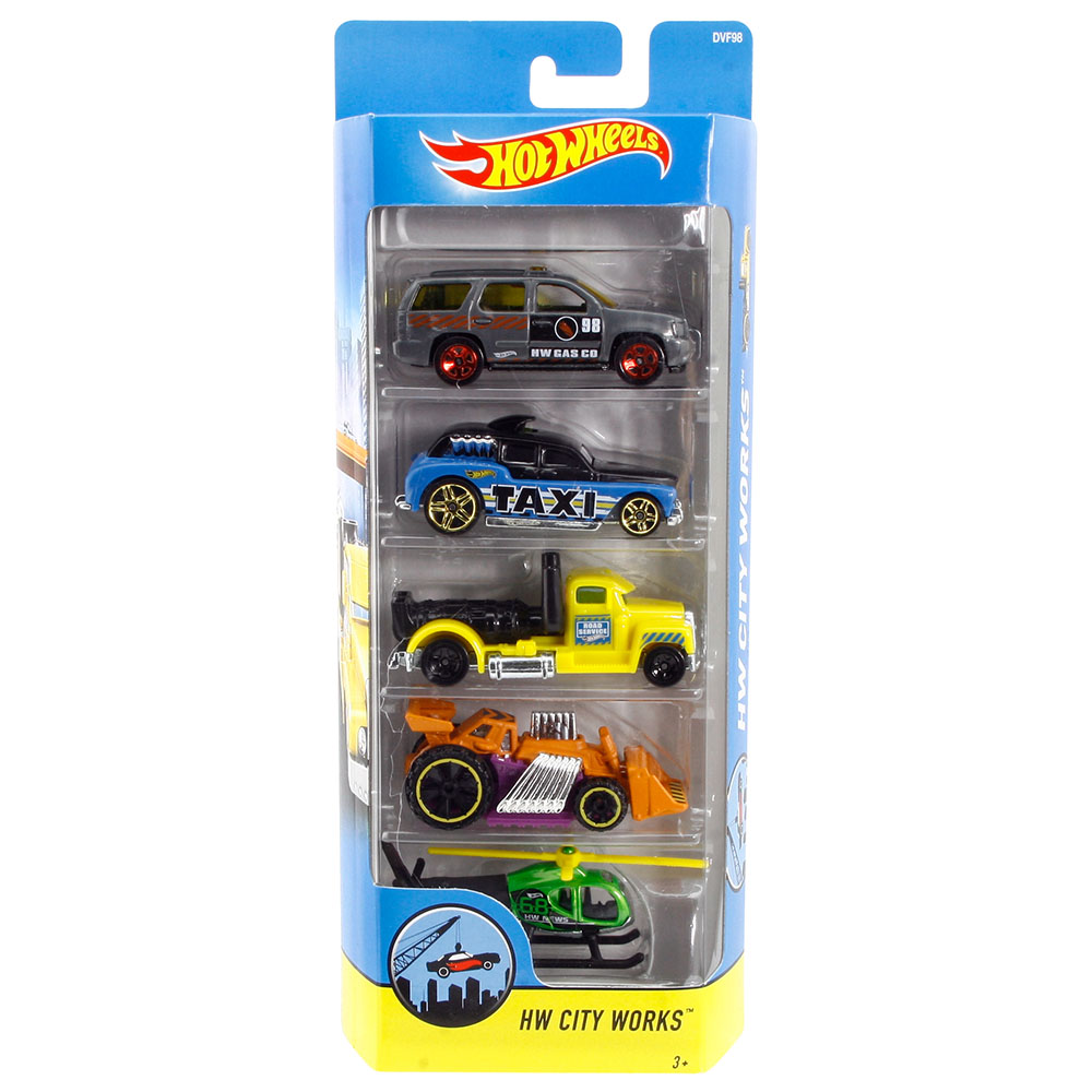 Hot Wheels Beşli Araba Seti DVF98