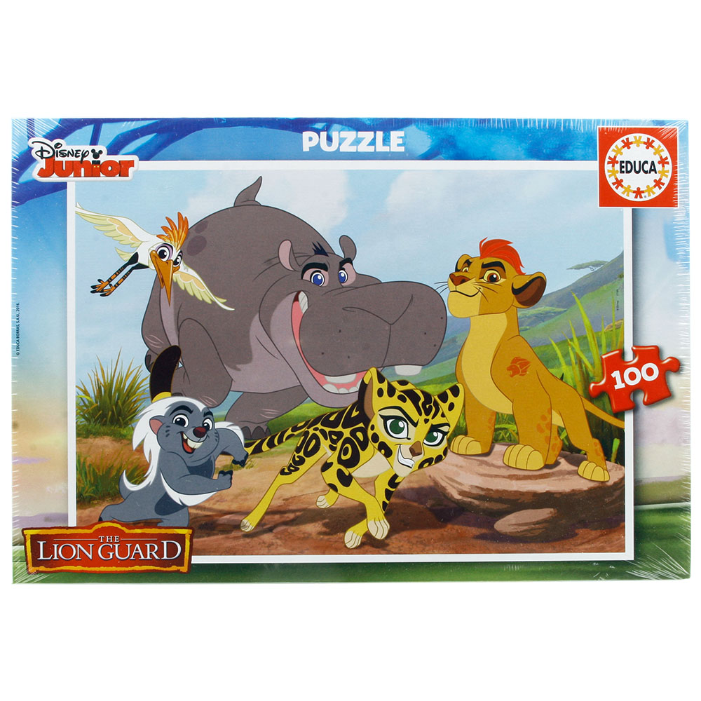Educa Çocuk Puzzle Karton 100 The Lion Guard 17169