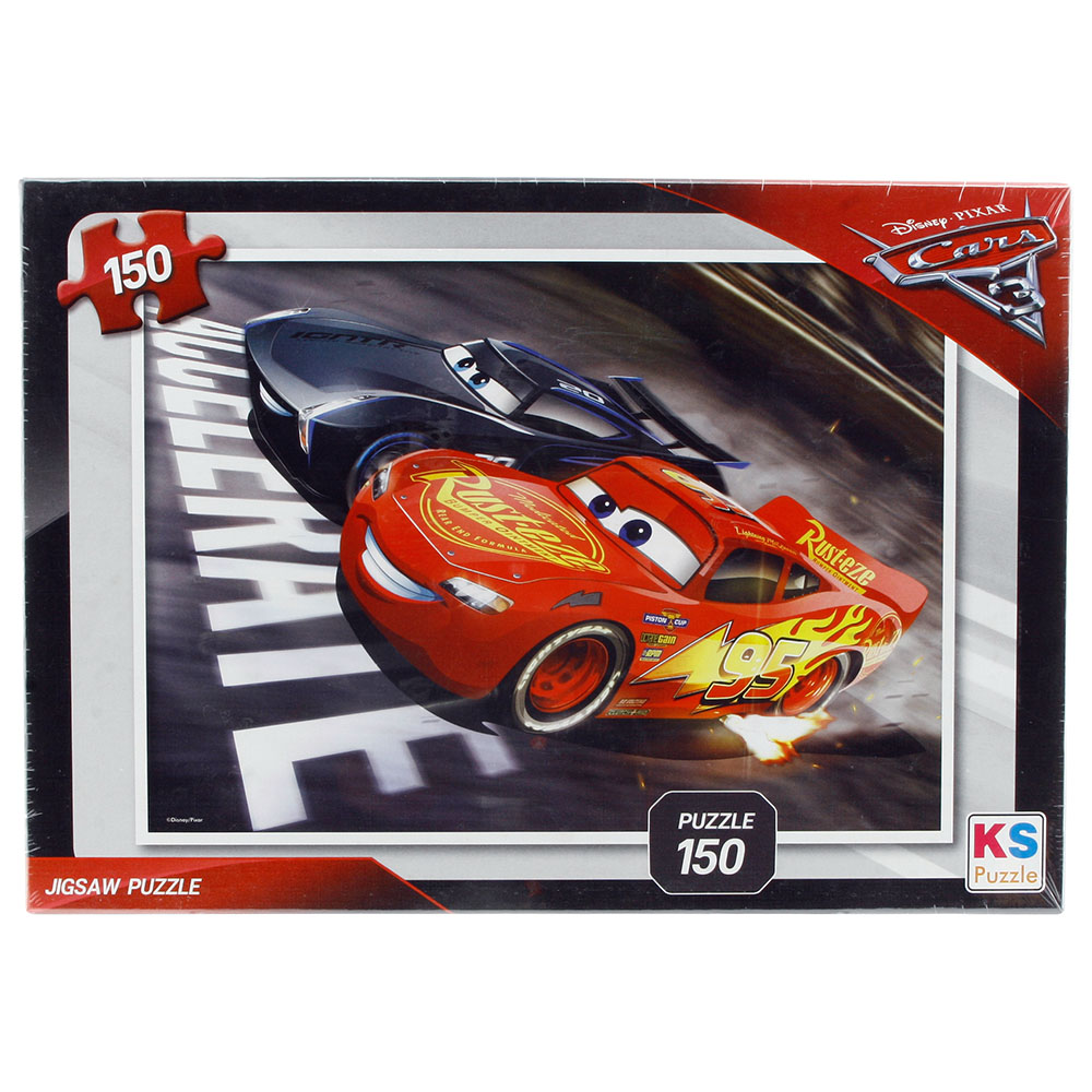 KS Puzzle Cars 3 150 Parça Çocuk Puzzle CR715