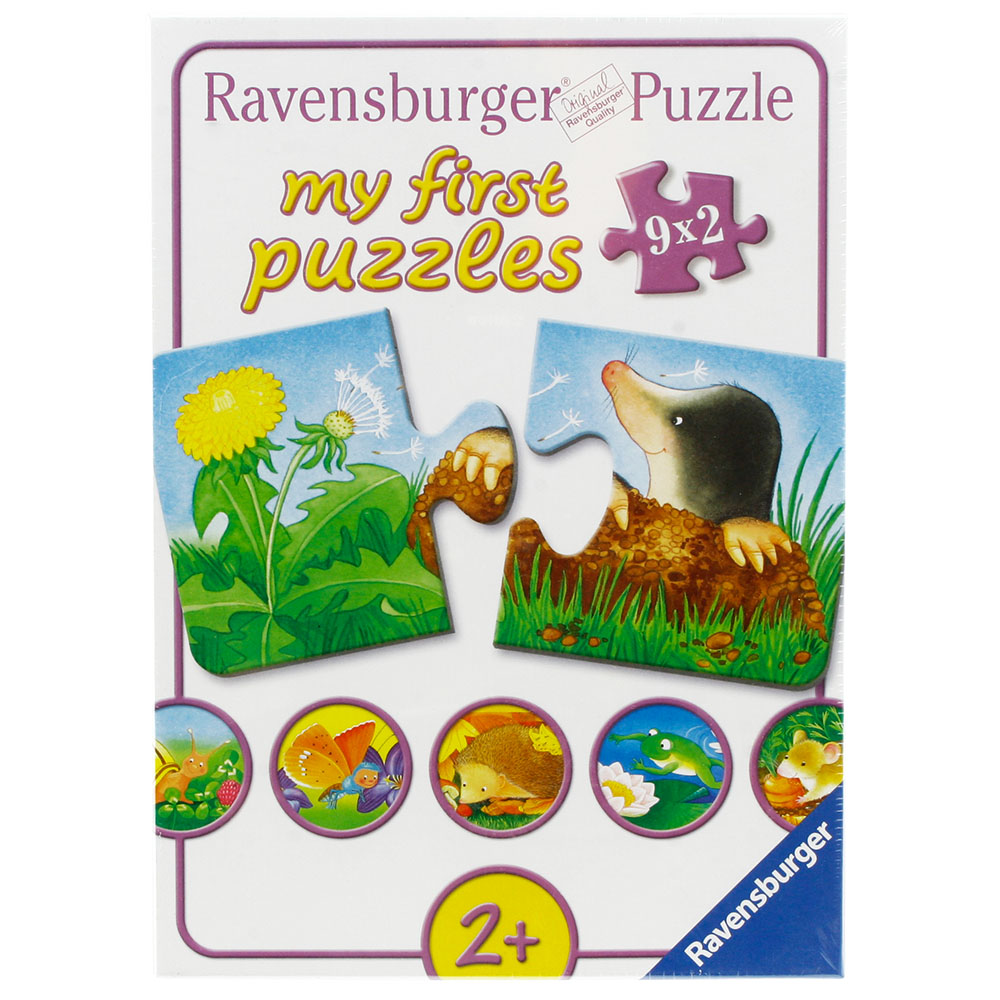 Ravensburger İlk Yapbozlarım Bahçe Hayvanları 73139