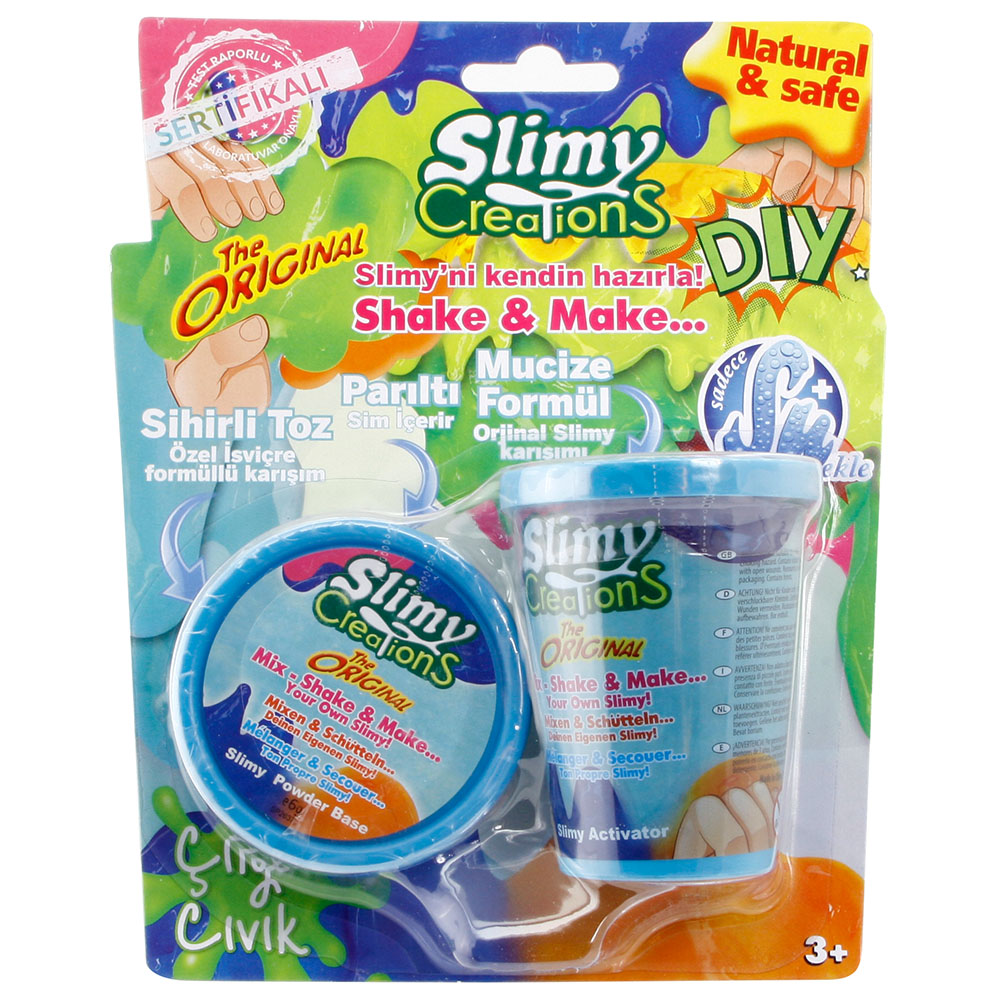 Slimy Kendi Slimy'ni Yarat Mavi Renk