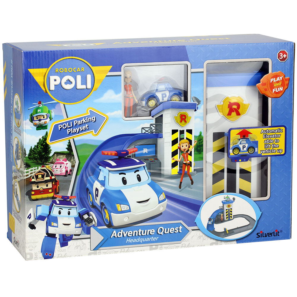 Robocar Poli Macera Merkez İstasyon Oyun Seti