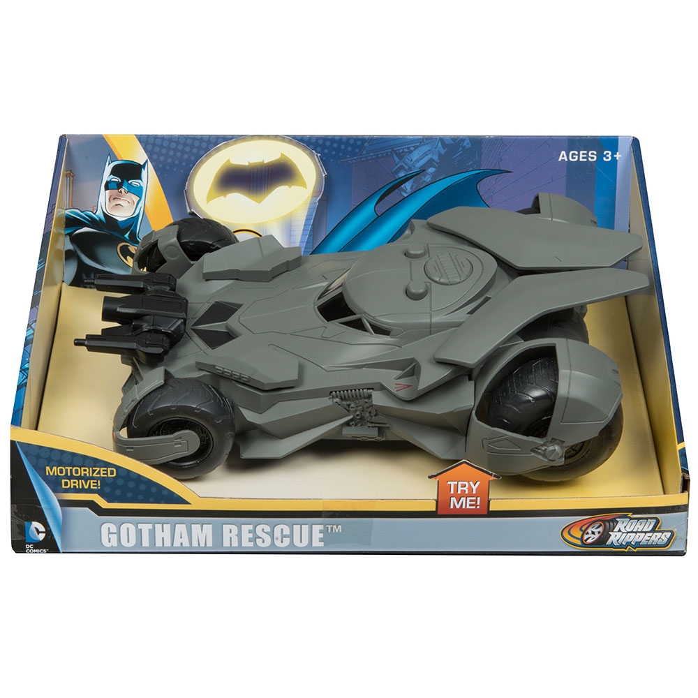 Road Rippers Sesli ve Işıklı Batmobile 2016 Gotham Rescue