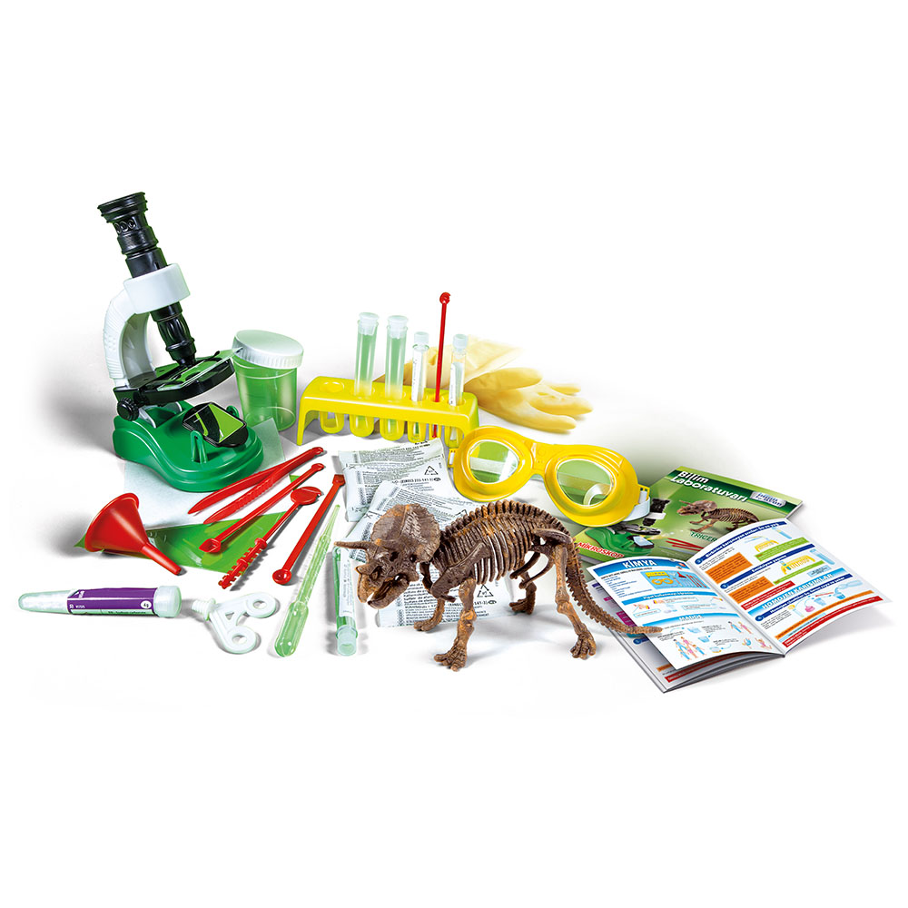 Clementoni Bilim Laboratuvarı - Kimya, Mikroskop, Kristaller, Tri