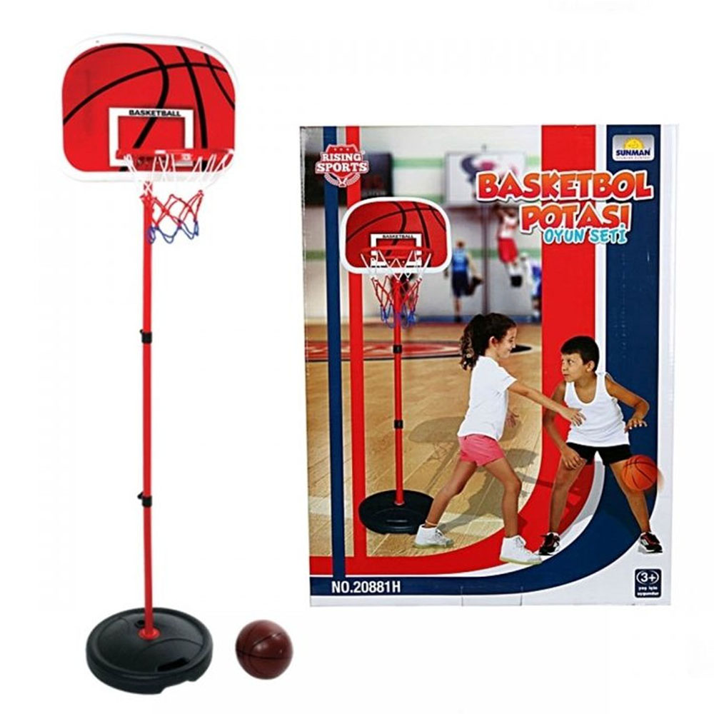 Sunman Ayarlanabilir Basketbol Potası Oyun Seti 84-138 cm