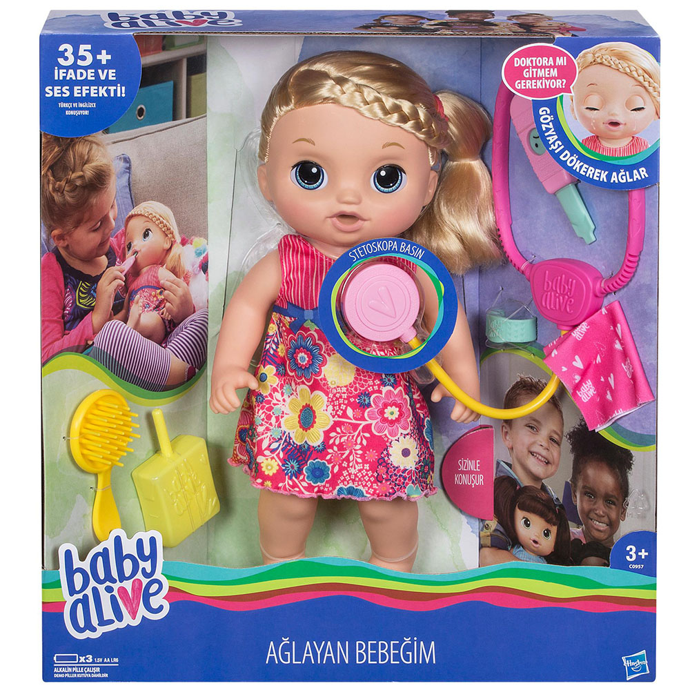 Baby Alive Ağlayan Bebeğim Oyun Seti
