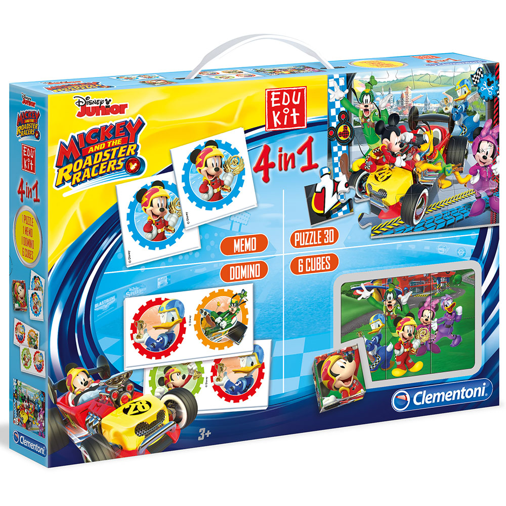 Clementoni Edukit Eğitim Seti 4'ü 1 Arada Mickey