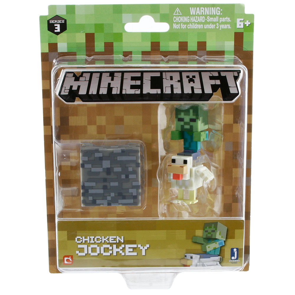 Minecraft Chicken Joockey Figür Oyuncak 7 cm