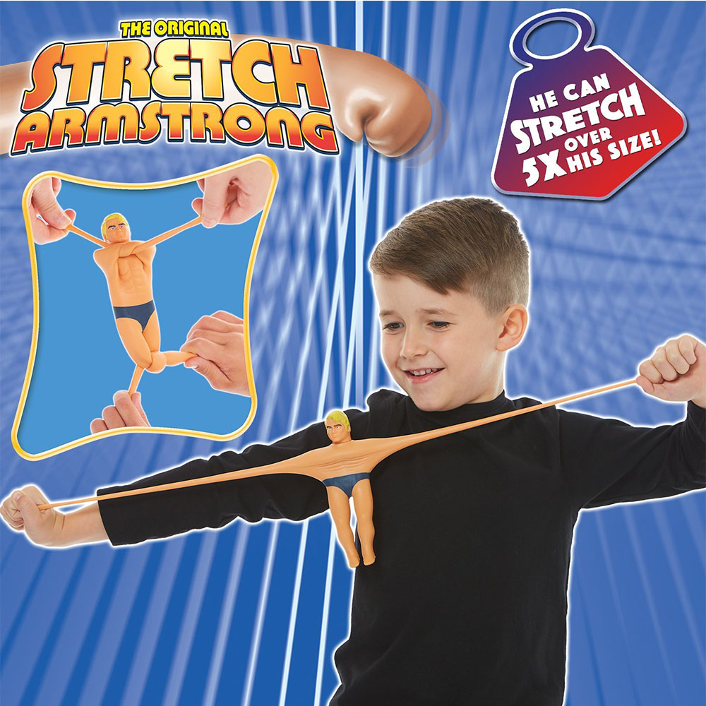 Mini Stretch Armstrong Uzayan Lastik Adam 18 cm