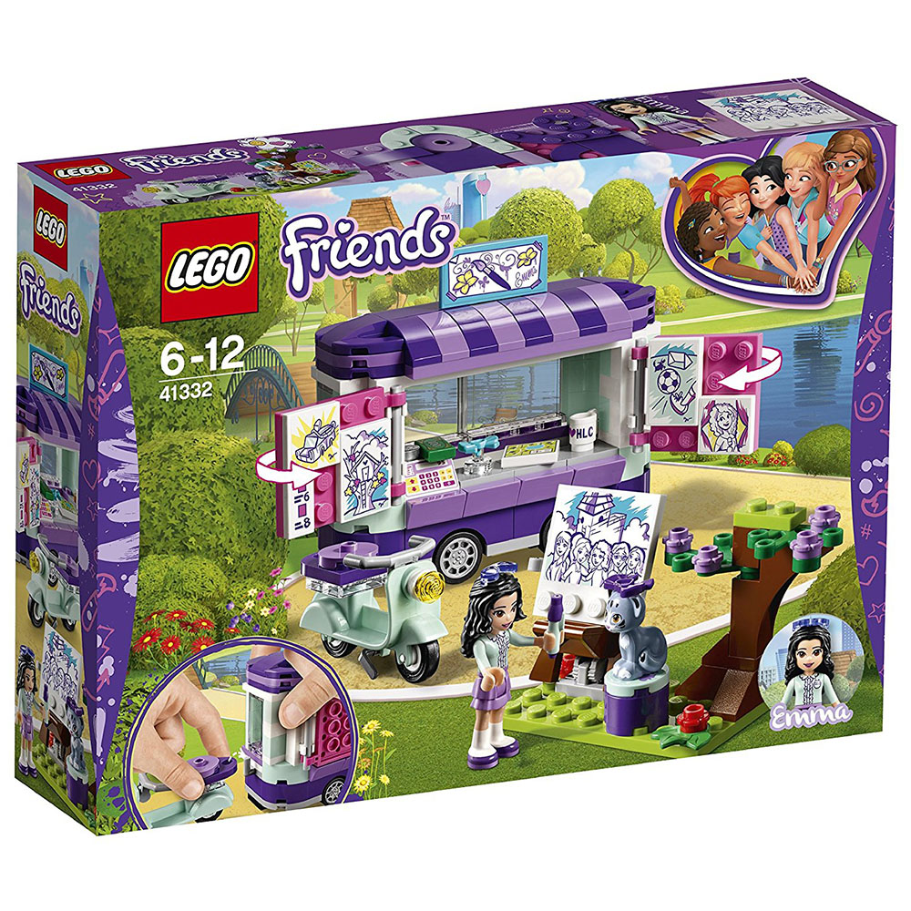 Lego Friends Emmas Art Stand 41332