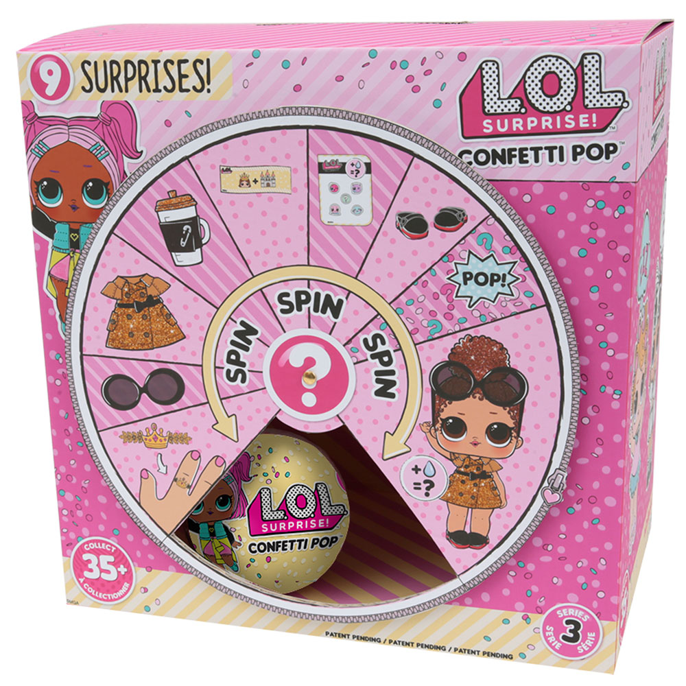 LOL Bebekler 9 Sürpriz Confetti Pop Lol Bebek