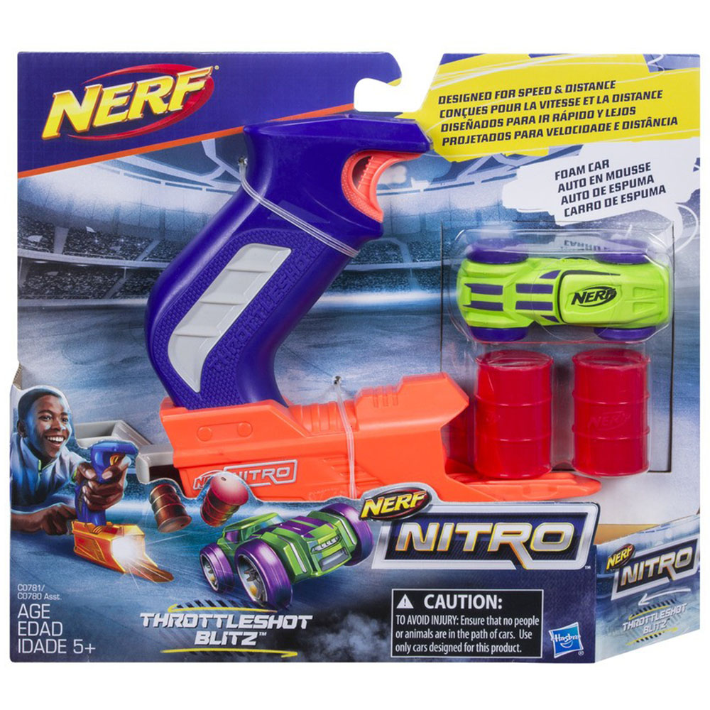 Nerf Nitro Throttleshot Blitz Mavi