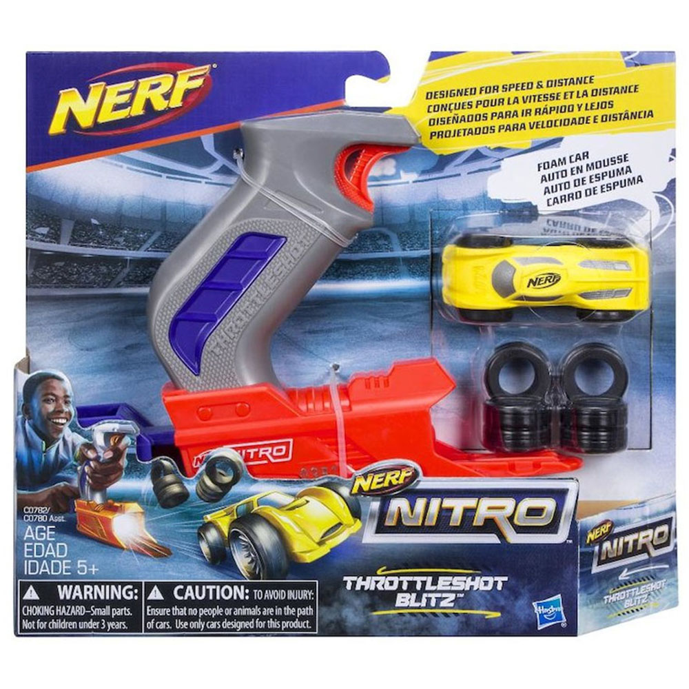 Nerf Nitro Throttleshot Blitz Gri