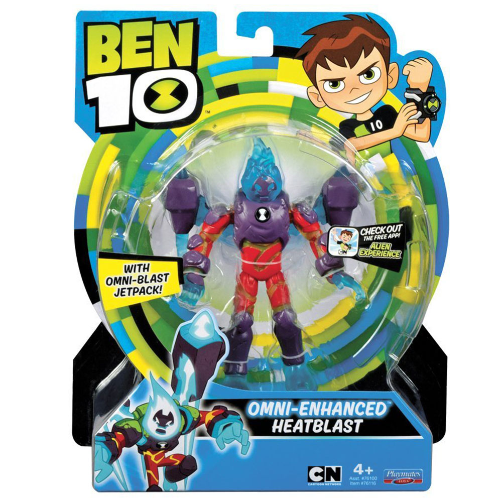 Ben 10 Omni Enhanced Heatblast Aksiyon Figür 12 cm