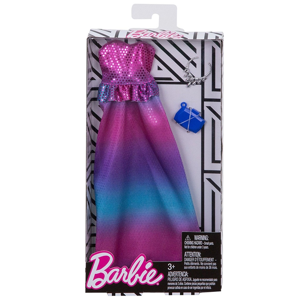 Barbie Fashions Elbiseli Aksesuar Seti FKT06
