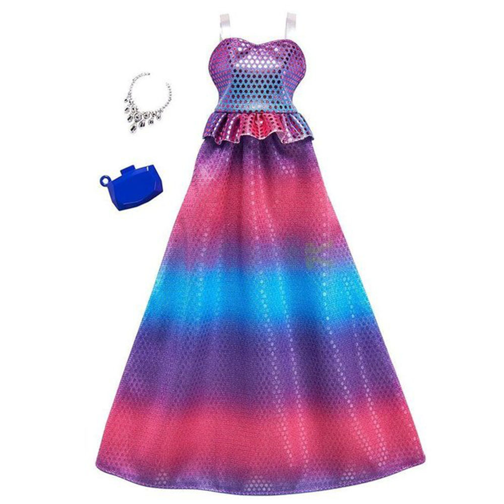 Barbie Fashions Elbiseli Aksesuar Seti FKT06