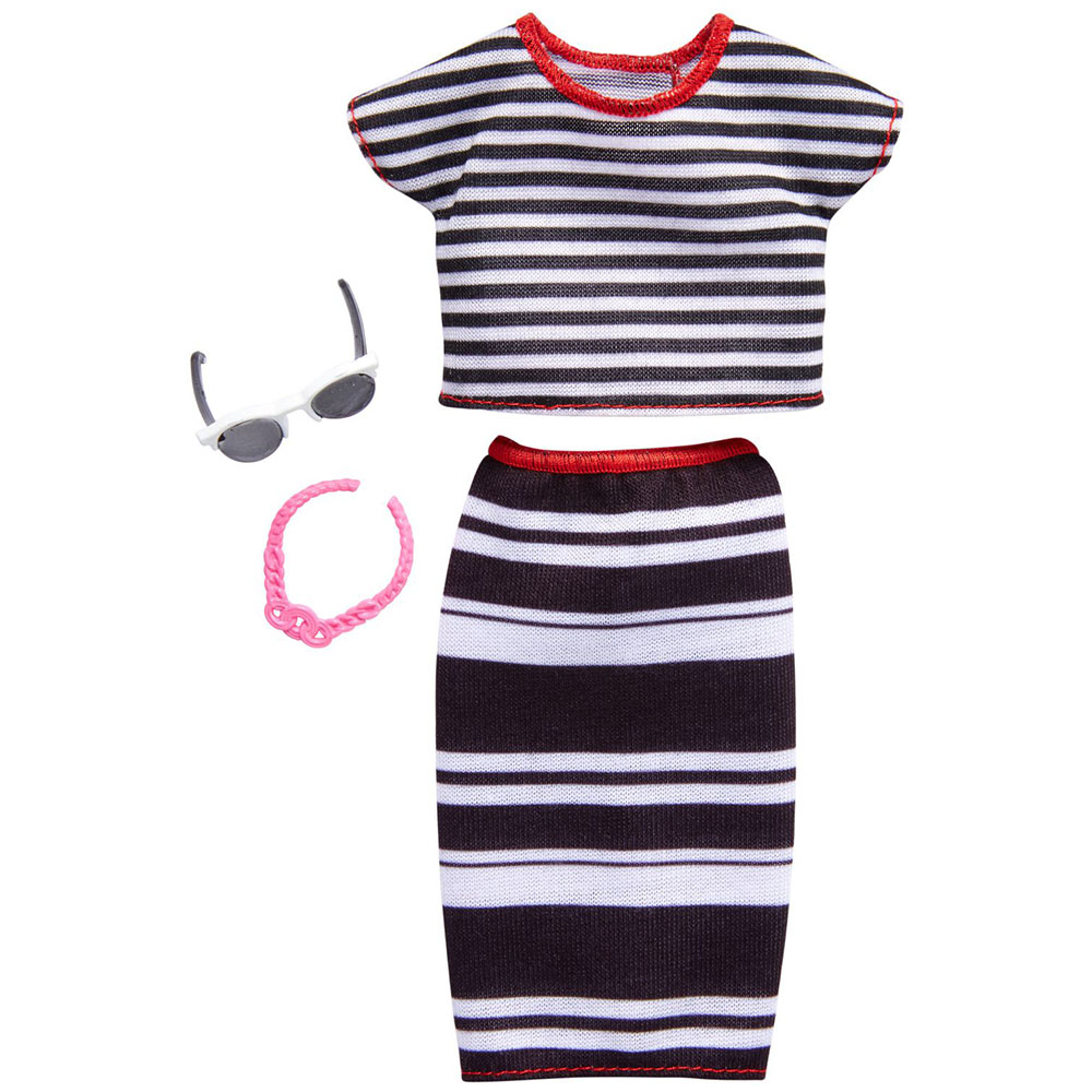 Barbie Fashions Elbiseli Aksesuar Seti FKR97