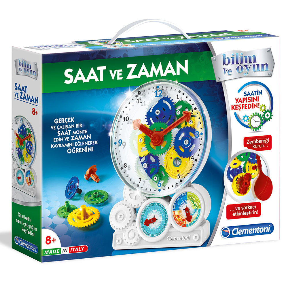 Clementoni Deney Seti - Saat ve Zaman