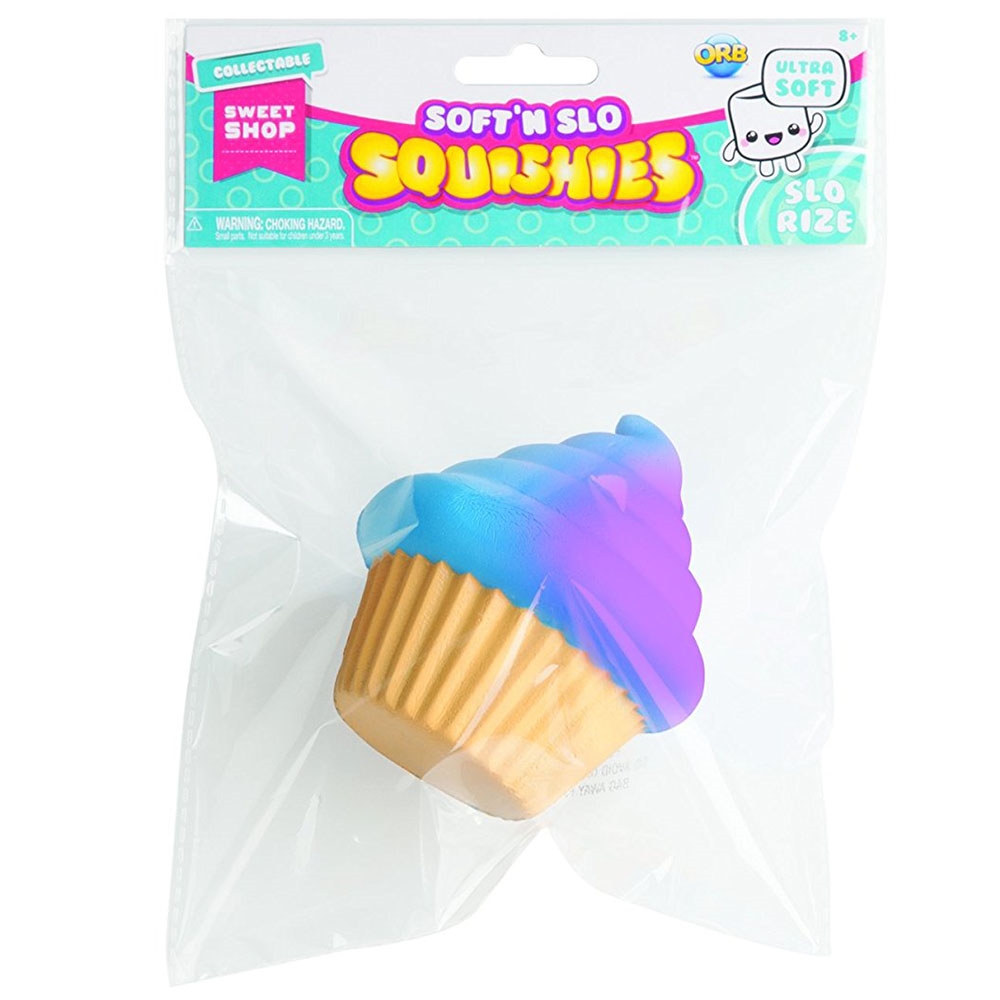 Soft’n Slo Squishies Blueberry Cupcake