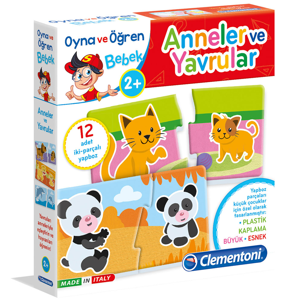 Clementoni Oyna ve Öğren Anneler ve Yavrular