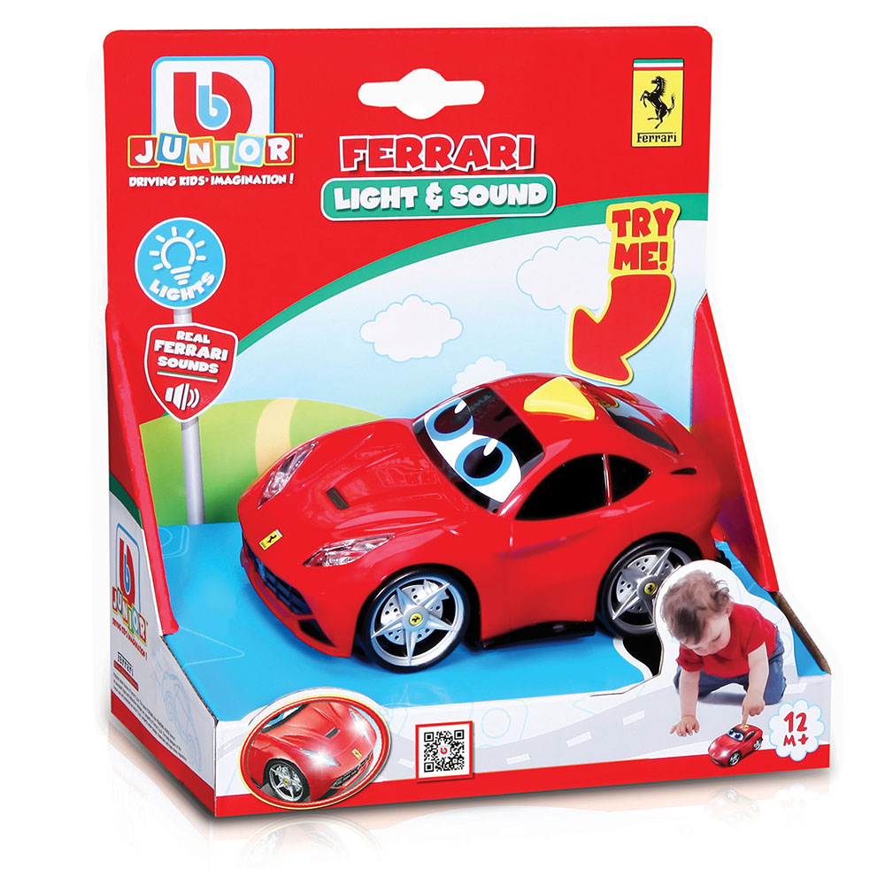 BB Juniors Ferrari Sesli ve Işıklı Oyuncak Araba