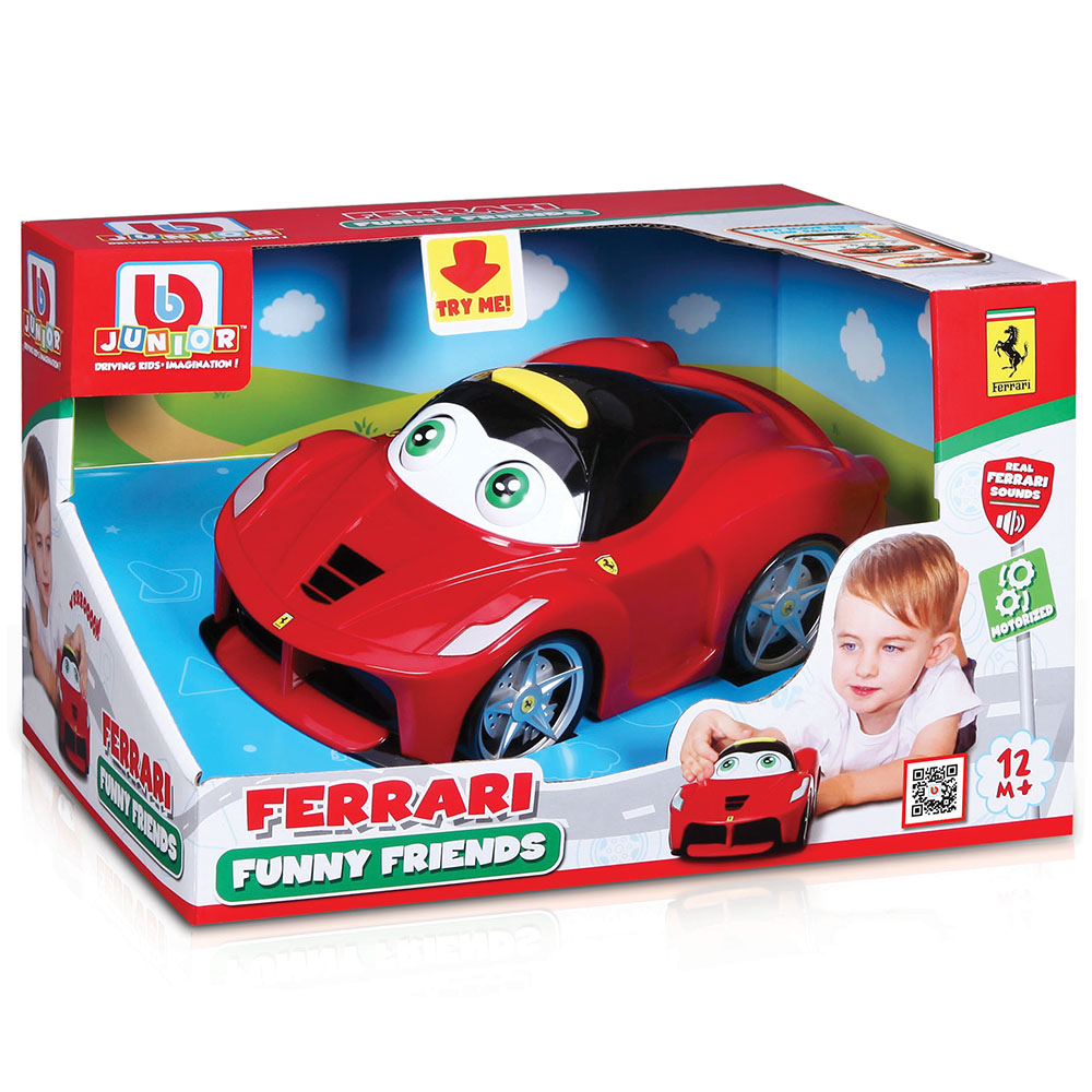 BB Juniors Ferrari Sesli ve Hareketli Komik Arkadaşlar