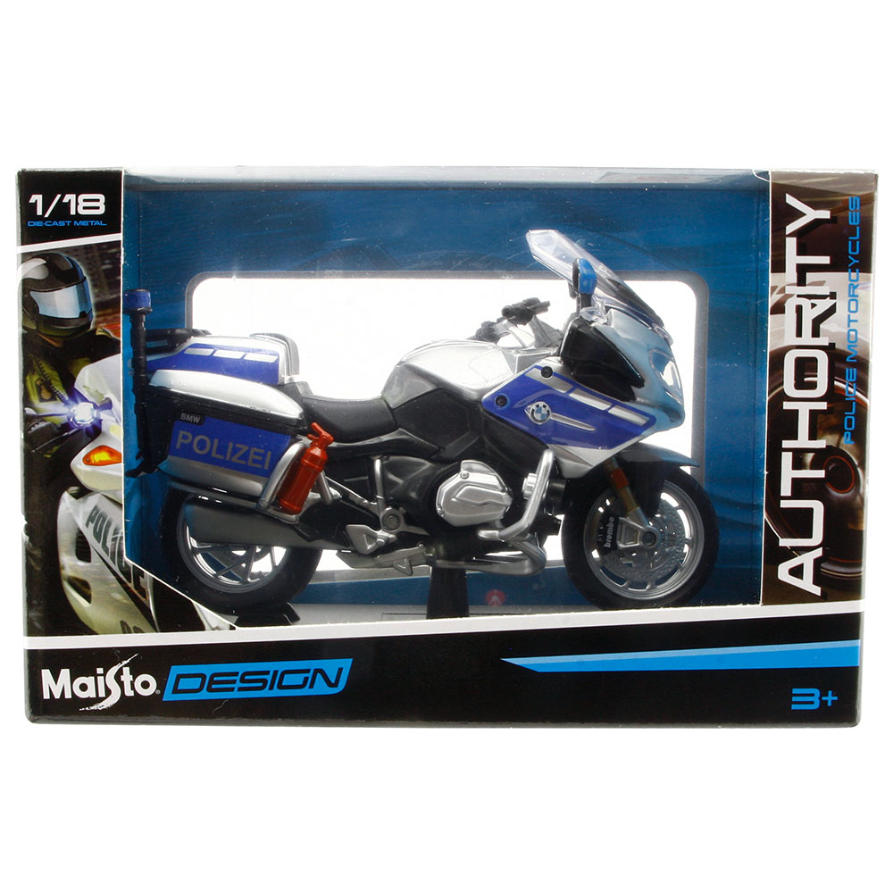 Maisto Desion BMW R1200 RT Mavi 1:18 Model Motorsiklet