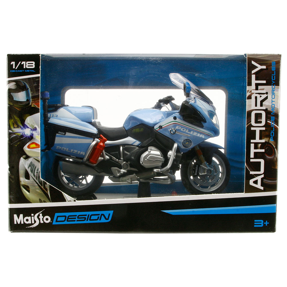 Maisto Desion BMW R1200 RT 1:18 Turkuaz Model Motorsiklet