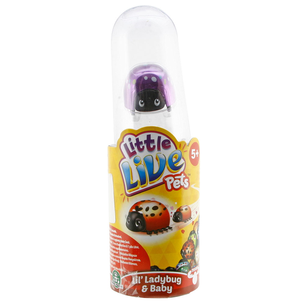 Little Live Pets Mor Uğur Böceği Tekli Paket