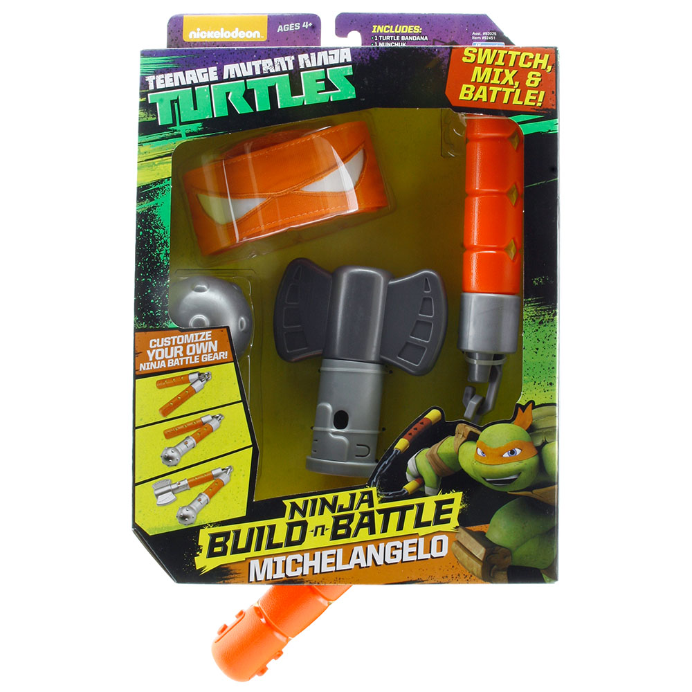 Ninja Turtles Michelangelo Maske ve Aksesuar Seti