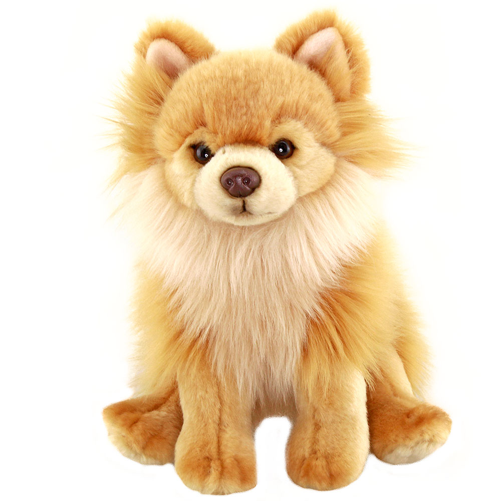 Animals Of The World Floppy Pomeranian Peluş Oyuncak 28 cm