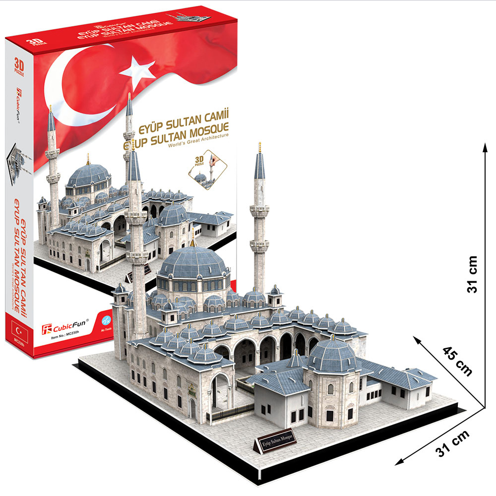 Cubic Fun 3D 150 Parça Puzzle Eyüp Sultan Camii