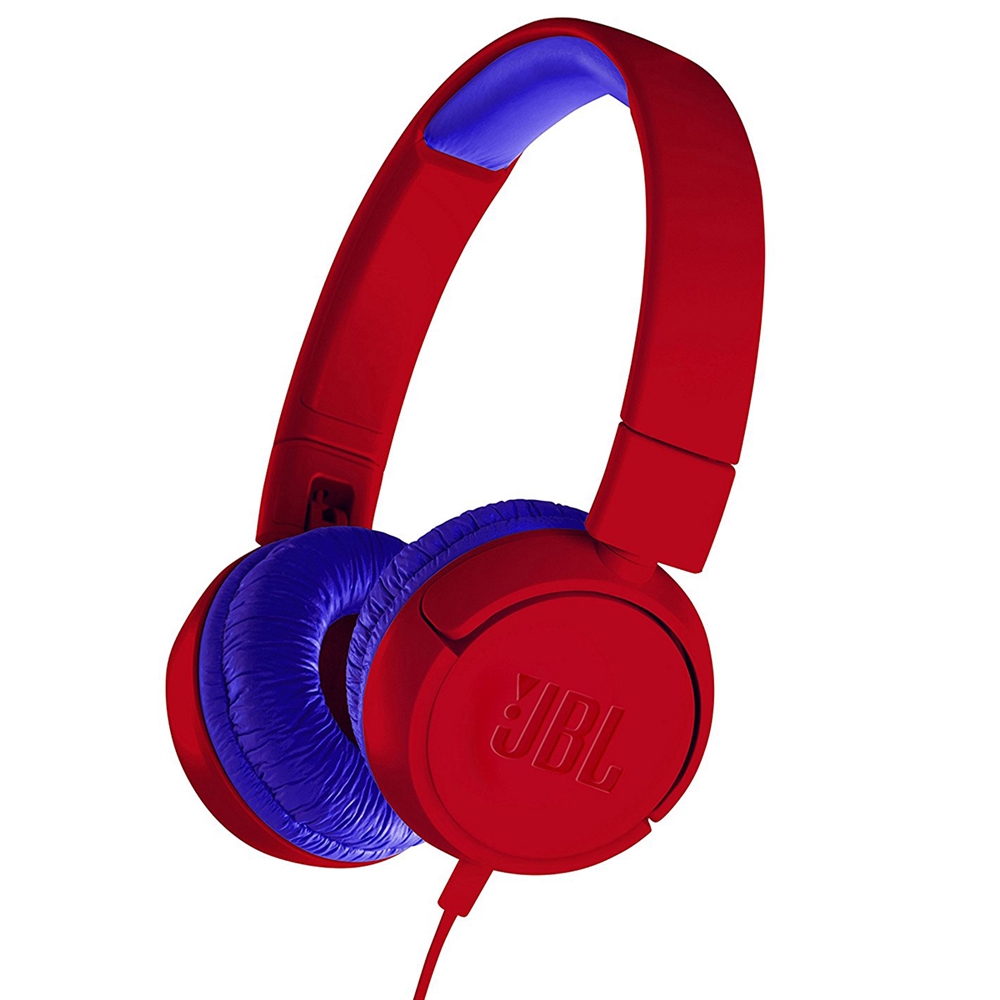 JBL JR300 Kırmızı-Mavi Kulak Üstü Çocuk Kulaklığı