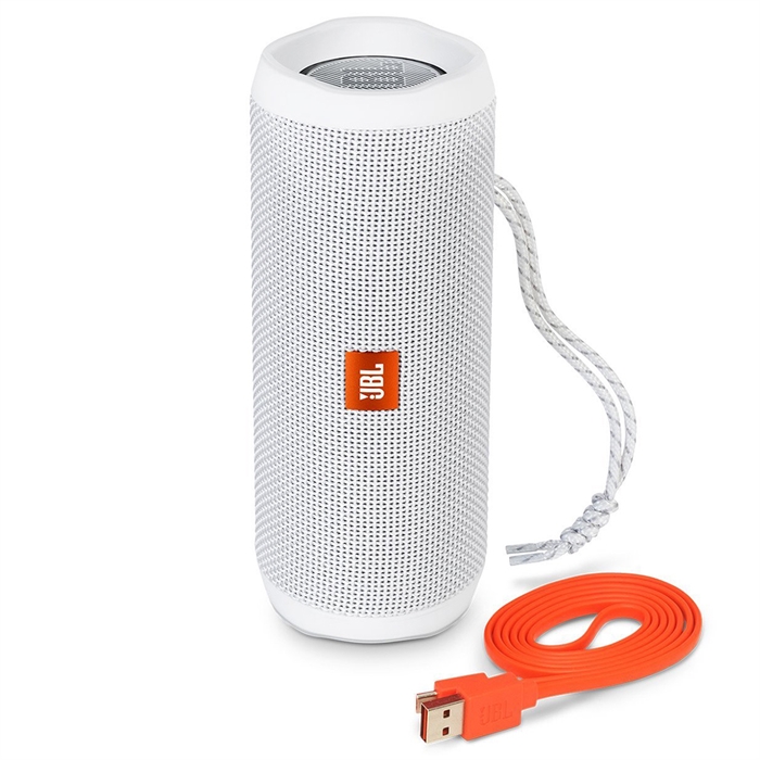 JBL Flip 4 Beyaz Su Geçirmez Taşınabilir Bluetooth Hoparlör