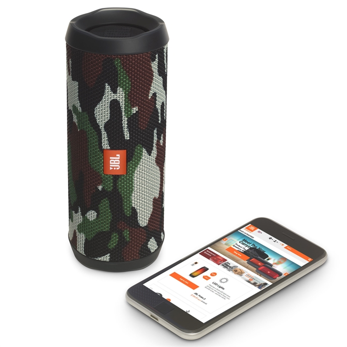 JBL Flip 4 Kamuflaj Su Geçirmez Taşınabilir Bluetooth Hoparlör