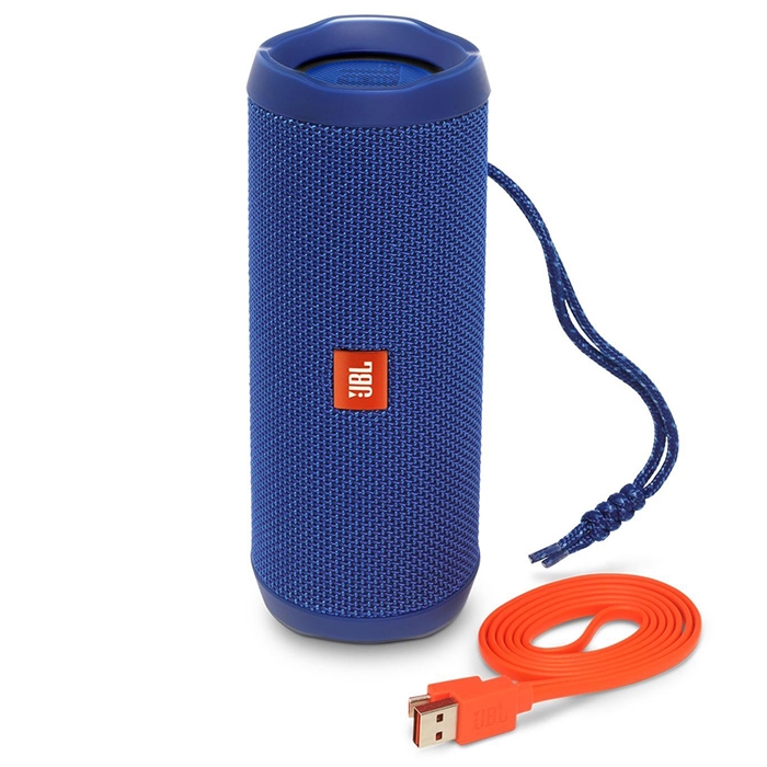 JBL Flip 4 Mavi Su Geçirmez Taşınabilir Bluetooth Hoparlör