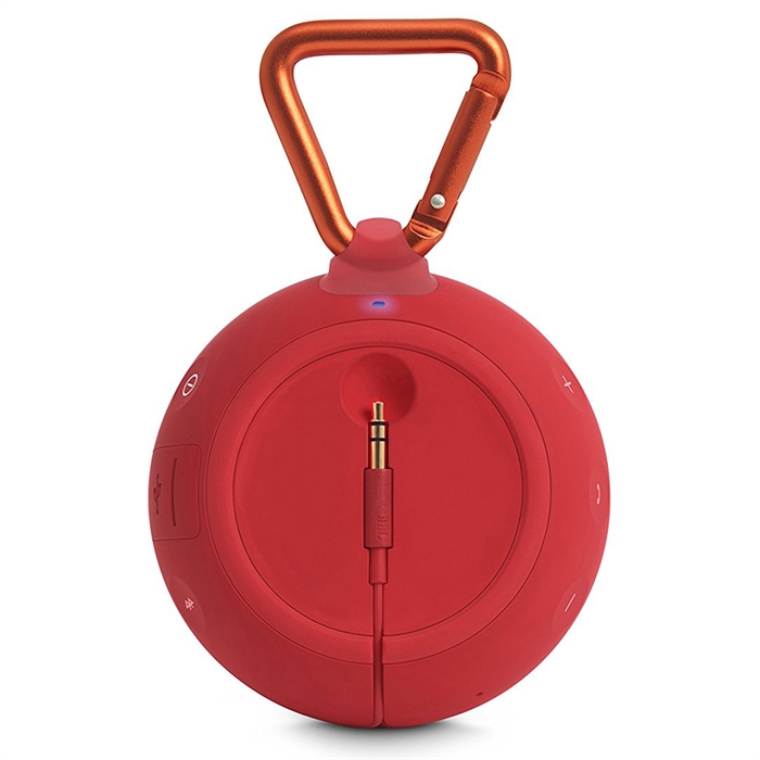 JBL Clip 2 Kırmızı Su Geçirmez Taşınabilir Bluetooth Hoparlör