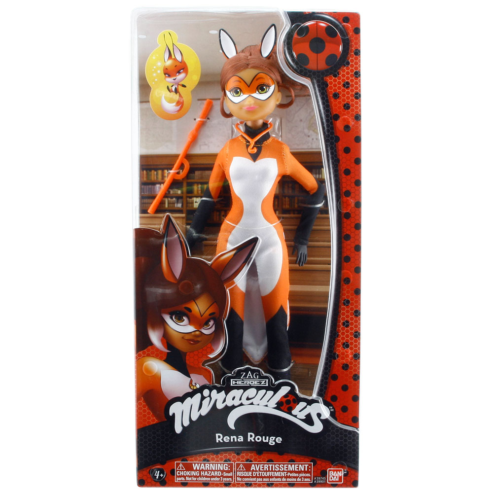 Zag Heroez Miraculous Uğur Böceği Rena Rouge Figür Oyuncak 28 cm