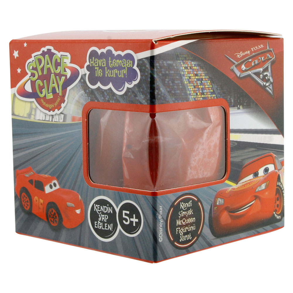 Space Clay Heykelciğini Yarat Cars 3 Mc Quenn Araç
