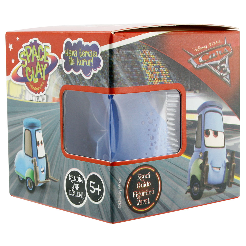 Space Clay Heykelciğini Yarat Cars 3 Guido Araç