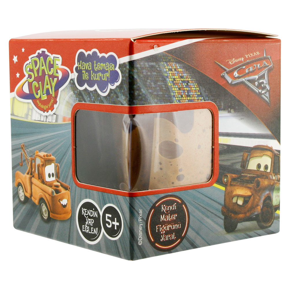 Space Clay Heykelciğini Yarat Cars 3 Mater Araç