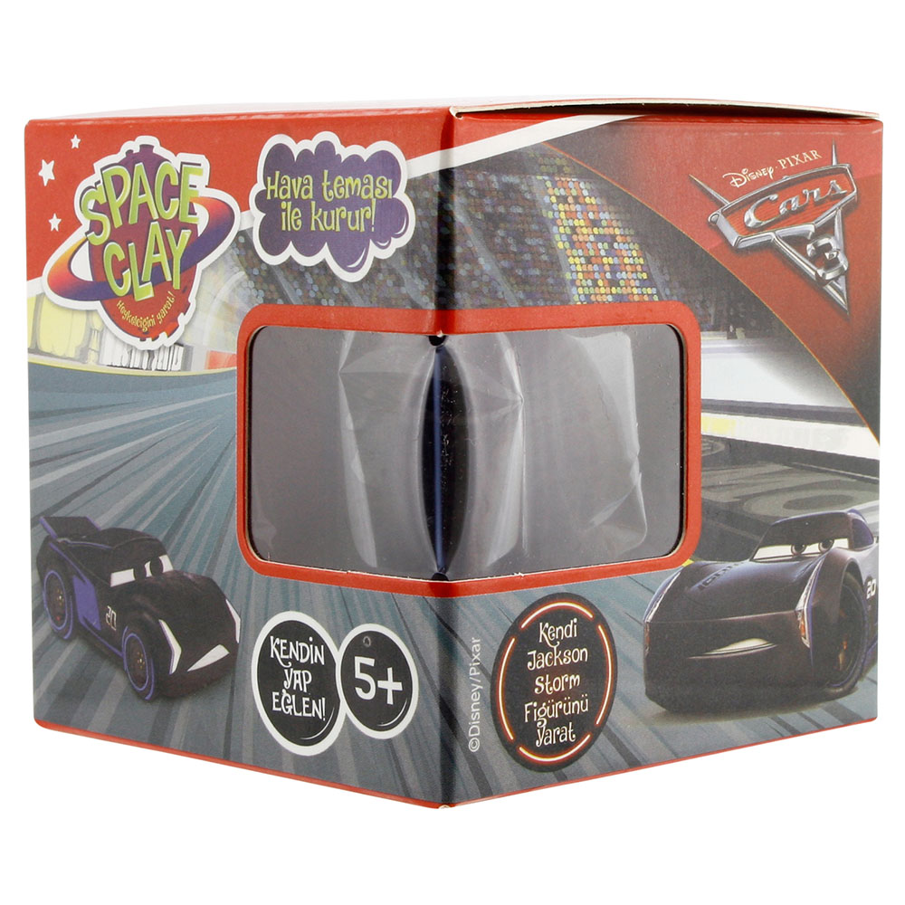Space Clay Heykelciğini Yarat Cars 3 Jackson Storm Araç