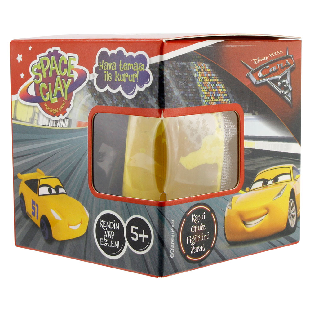 Space Clay Heykelciğini Yarat Cars 3 Dinoca Cruz Araç