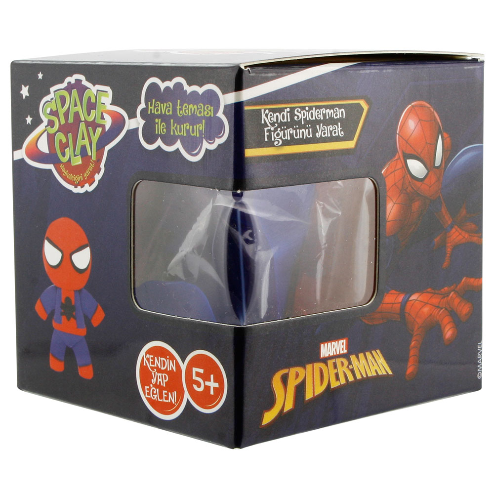 Space Clay Heykelciğini Yarat Avengers Spiderman Figür