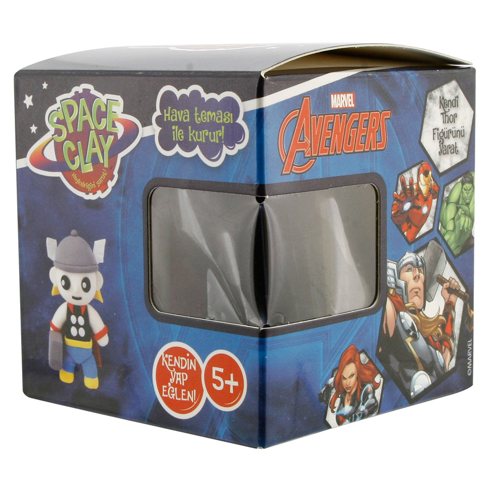 Space Clay Heykelciğini Yarat Avengers Thor Figür