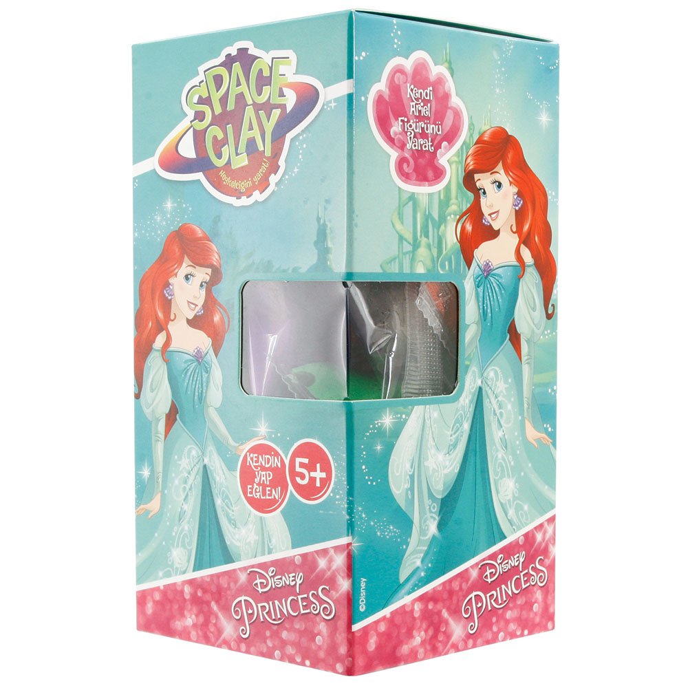 Space Clay Heykelciğini Yarat Disney Princess Ariel